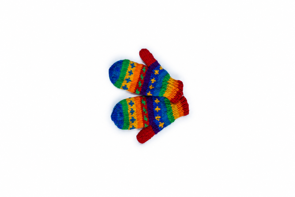 Rainbow Mittens
